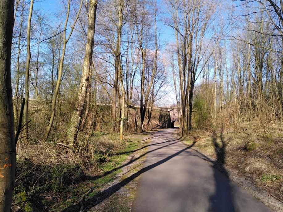 Radweg in Bochum